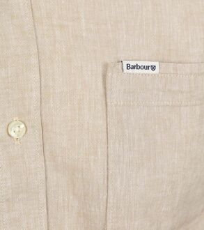 Barbour Shirt Nelson Tailored Stone Beige - M,XL