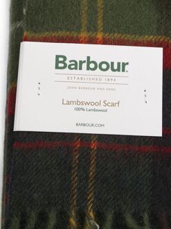 Barbour Sjaal Patchwork Tartan Rood - Groen