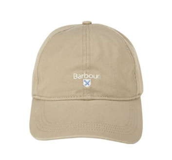 Barbour Sportieve Beige Cap met Steendetails Barbour , Beige , Unisex - ONE Size