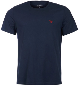 Barbour Sports T-Shirt in Navy Barbour , Blue , Heren - Xl,L,M,S