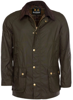 Barbour Stijlvolle en praktische Ashby wax jas Barbour , Green , Heren - 2Xl,M,S,Xs,3Xl