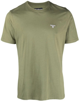 Barbour T-Shirts Barbour , Green , Heren - 2Xl,L,M