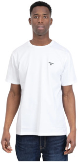Barbour T-Shirts Barbour , White , Heren - 2Xl,Xl,L,M,S