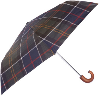 Barbour Tartan Mini Paraplu Accessoire Barbour , Multicolor , Heren - ONE Size