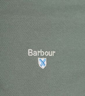 Barbour Tartan Pique Polo Vintage Groen - XXL