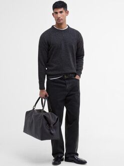 Barbour Trui Lamswol Zwart - M