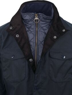 Barbour Waxjas Ogston Donkerblauw