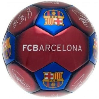Barc Bal barcelona leer groot rood/blauw