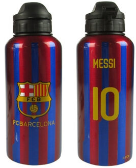 Barc Bidon barcelona blauw/rood aluminiu