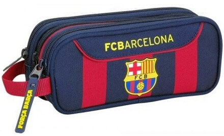 Barc Etui barcelona blauw/rood triple: 2