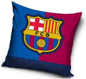 Barc Kussen barcelona logo fcb: 40x40 cm