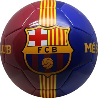 Barcelona bal met logo - maat 5 Multikleur