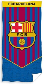 Barcelona FC badlaken blauw/rood gestreept 70 x 140 cm