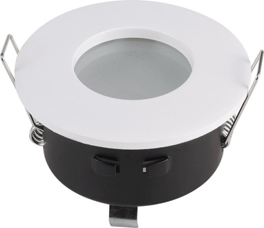 Barcelona - LED Inbouwspot - Armatuur - Diameter 83mm - GU10 Fitting incl. lamphouder - Rond - IP44 voor badkamer en buiten - Wit