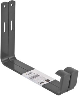 barcelona muurhaak metaal antraciet