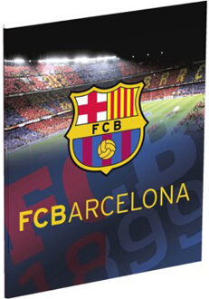 Barcelona Schrift barcelona A5 stadion gelijnd 3-pack