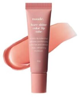 Bare Shine Color Lip Tube - 2 Colors #01 Peach Glaze
