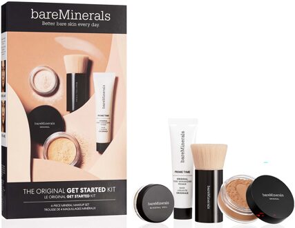 Bareminerals The Original Get Started Kit 4 Stuks Set met Minerale Make-up (Verschillende Tinten) - Medium Tan