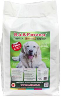 Barfmenu DeLuxe Premium Koudgeperste brok - Hondenvoer - Zalm - Kalkoen - 15 kg