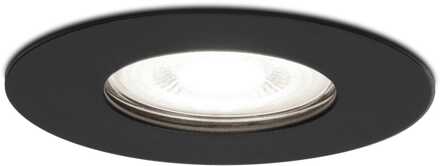 Bari - LED Inbouwspots Badkamer IP65 Zwart