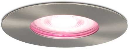 Bari Smart Inbouwspots RGBWW IP65 Zilver