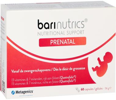 barinutrics Prenatal - Zwangerschap Supplement en voorafgaand aan de zwangerschap