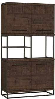 Barkast London 110 x 200 cm Dark Mango