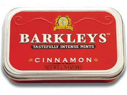 Barkleys Barkleys Tin Cinnamon 50 Gram