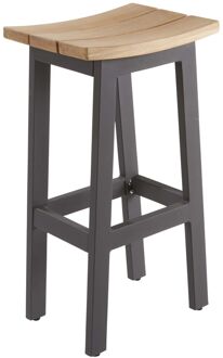 Barkruk Bermeo Teak/aluminium 42,4x45,5x77cm