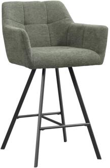 Barkruk Clint - Stof - Groen - 60x58.5x97 Cm