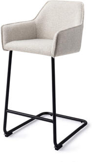 Barkruk 'Hofu' Arch Black, kleur Checkers Charm (zithoogte 66cm)