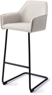 Barkruk 'Hofu' Arch Black, kleur Checkers Charm (zithoogte 75cm)