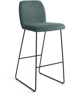 Barkruk 'Ikata' Slide Black, kleur Merry Mermaid (zithoogte 75cm)