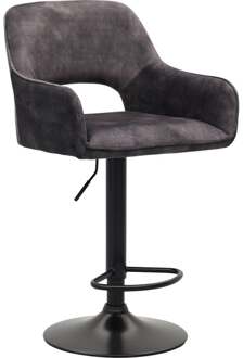 Barkruk King Antraciet Grijs