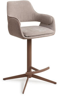 Barkruk 'Oketo' Draaibaar, kleur No Grey Mouse (zithoogte 65cm)