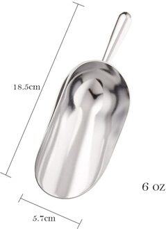 Barman Ijs Schop Frieten Popcorn Schop Commerciële Grade Keuken Aluminium Multifunctionele Voedsel Scoop
