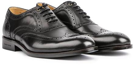 Barn Owl Brogue Schoenen Zwart