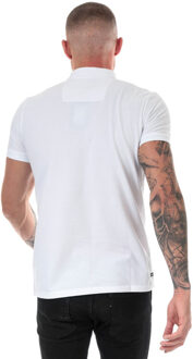 Barnum poloshirt voor heren, wit - maat S