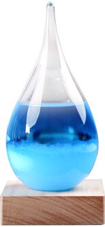 Barometer Transparante Storm Glas Water Droplet Weersverwachting Voorspeller Monitor Fles Thuis Desktop Decor Brithday # T2G