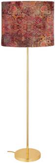 Barre XL vloerlamp Persia terracotta goud, terracotta