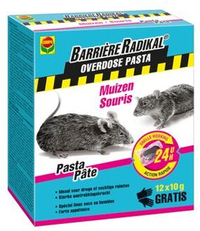 Barriere Radikal muizengif 120 gram