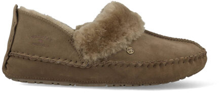 Barrine pantoffels groen - Maat 36