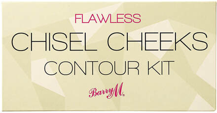 Barry M Flawless Chisel Cheeks Puder Light - Medium Contour Kit 2,5g (w)