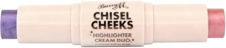Barry M Highlighter Barry M. Chisel Cheeks Highlighter Cream Duo Lilac/Pink 12,6 g