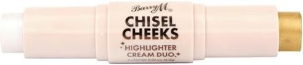 Barry M Highlighter Barry M. Chisel Cheeks Highlighter Cream Duo Silver/Gold 12,6 g