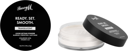 Barry M Poeder Barry M. Ready, Set, Smooth Loose Powder Translucent 5 g