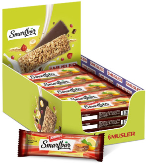 Bars muesli-with lemon and honey, with ginseng extract, smartbar energy 25g., (25 PCs)