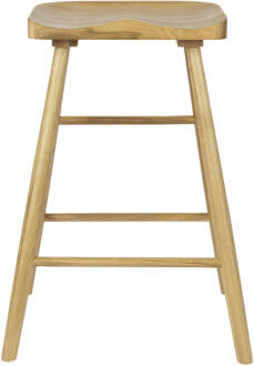 Barstoel 'Marky' Eikenhout, kleur Naturel (zithoogte 64cm)