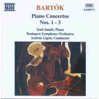 Bartok: Piano Concertos Nos. 1-3 / Jando, Ligeti, Budapest