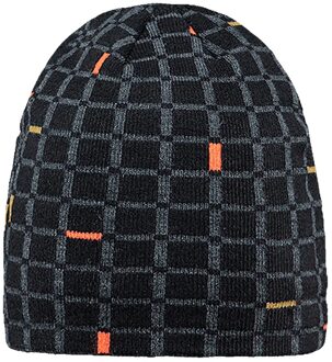 Barts Gio Beanie Muts SR Sr. Zwart dessin
